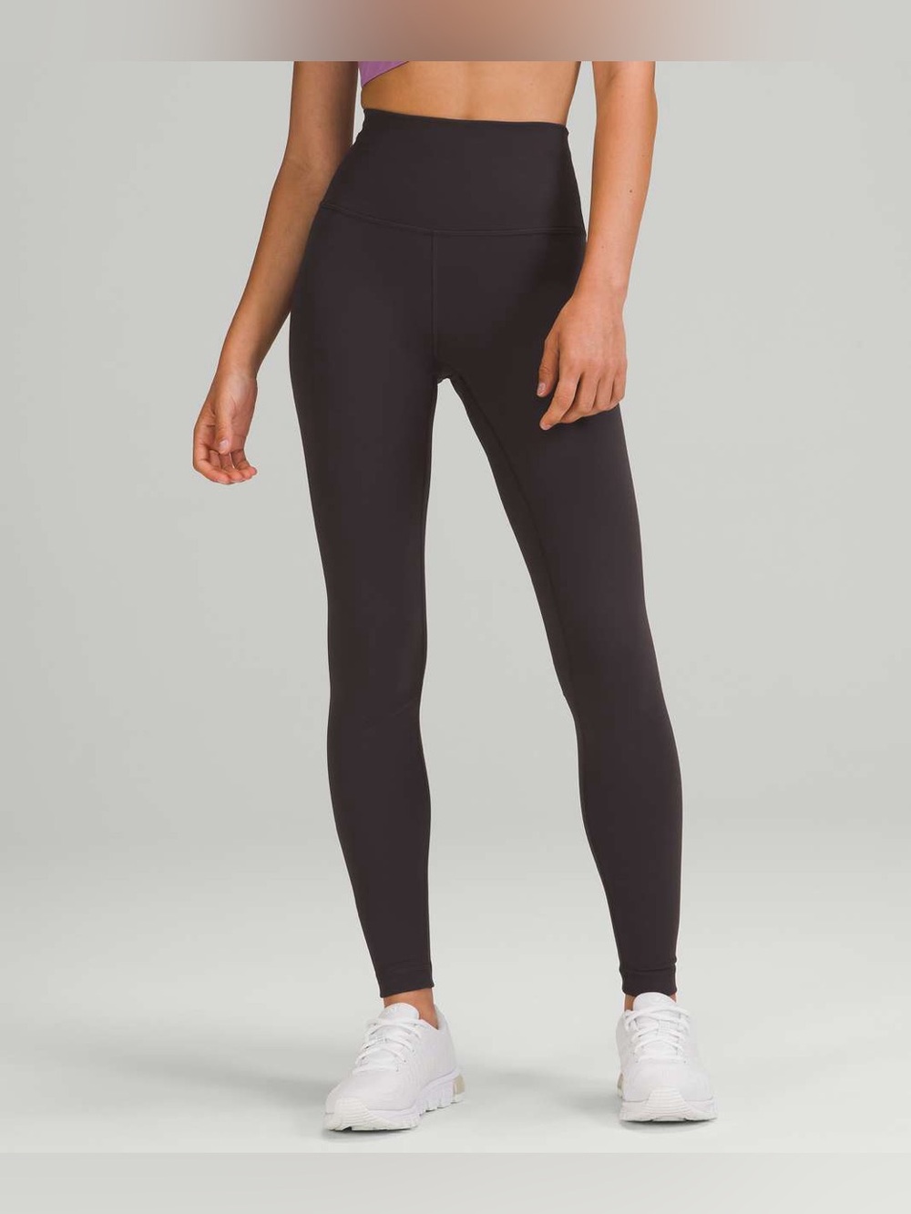Lululemon Wunder Train High-Rise Tight 28" Black Granite